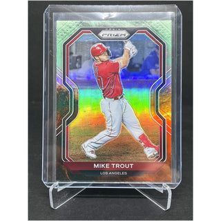 2021 Panini Prizm Baseball Tier 2 Mike Trout Cosmic Haze - No. 173