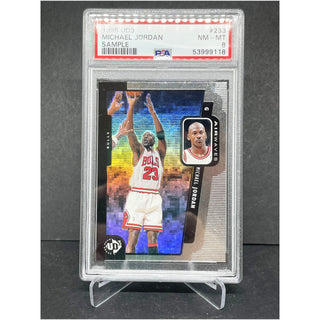 1998 UD3 Michael Jordan Sample PSA NM-MT 8