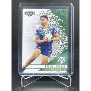 2024 NRL Elite Shaun Johnson New Zealand Warriors Mojo Emerald Card ME 141 L/Ed 03/10