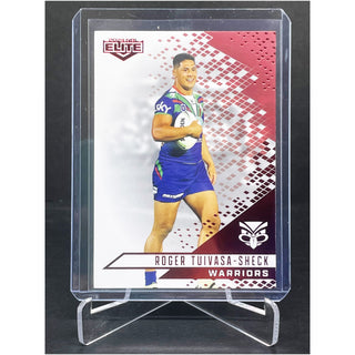 2024 NRL Elite Roger Tuivasa-Sheck New Zealand Warriors Mojo Ruby MR 143 L/Ed 23/50