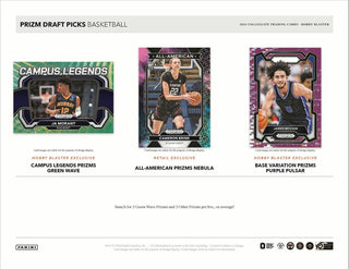 2024/25 Panini Prizm Draft Basketball 6-Pack Hobby Blaster Box