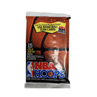 1991-92 NBA Hoops Series 2 Basketball Card Pack