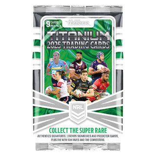 2025 TLA NRL Traders Titanium Sealed Trading Card Box