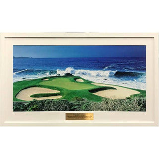 Pebble Beach Golf Course Photo Framed