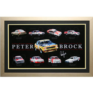 Peter Brock 1975 Hardie-Ferodo 40th Anniversary Print Framed