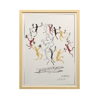 Picasso Dance Of Youth Print Framed