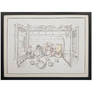 Winnie The Pooh & Friends Print Framed