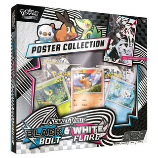 Pokemon TCG: Scarlet & Violet: Black Bolt & White Flare Unova Poster Collection