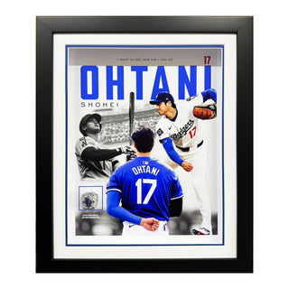 Shohei Ohtani Replica Championship Ring display framed