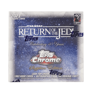 Star Wars: Return of the Jedi Chrome Sapphire Edition Hobby Box (Topps 2023)