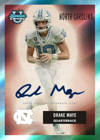 2023 Bowman University Chrome Football Breakers Delight Box