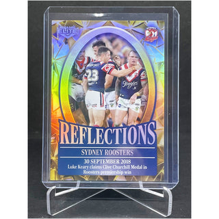 2024 NRL Elite Sydney Roosters Reflections Gold RFG 29/34 L/Ed 044/112