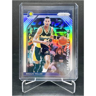 2018-19 Panini Prizm Hall Monitors Insert Reggie Miller - No. 10