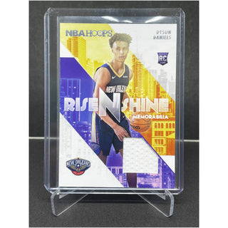 2022-23 Panini Hoops Rise N Shine Dyson Daniels Rookie Patch #RS-DD