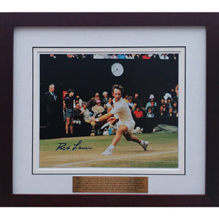 Rod Laver Hand Signed Action Photograph Framed