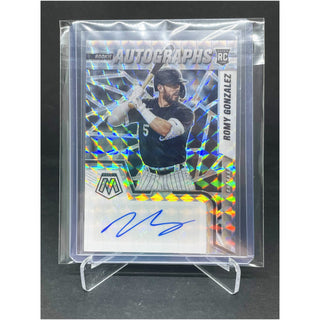 2022 Panini Mosaic Baseball Romy Gonzalez Rookie Auto #RAM-RG