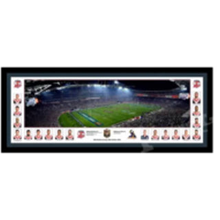 2018 Sydney Roosters Ground And Players Panoramic Framed