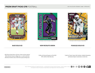 2023 Panini Prizm Draft Picks Football 6-Pack Hobby Blaster Box (Neon Pink Pulsar Parallels!)