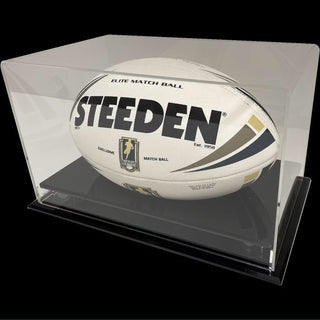 Perspex Nrl Football Display Case Horizontal - display case only