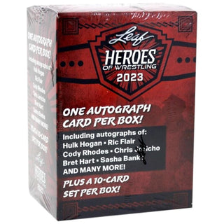 2023 Leaf Heroes of Wrestling Blaster Box