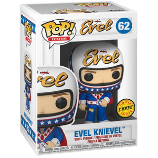Funko Pop! Icons Vinyl: Evel Knievel Limited Edition Chase #62