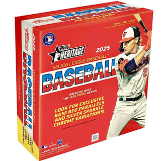 2025  Topps Heritage Baseball Mega Box