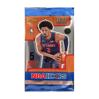 2021-22 Panini NBA Hoops 5 Card Pack