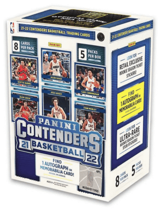 2021-22 Panini Contenders Basketball 5-Pack Blaster Box