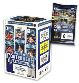 2021-22 Panini Contenders Basketball 5-Pack Blaster Box