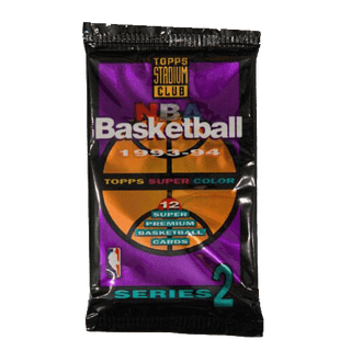 1993-94 NBA Topps Stadium Club Basketball Series 2 Sealed Packet