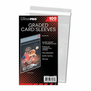 100 Ultra PRO Graded Card Sleeves Resealable PSA Beckett