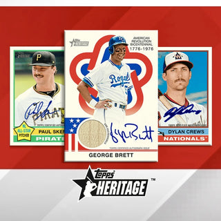 2025  Topps Heritage Baseball Mega Box