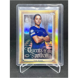 2023 Topps Chrome Queens Of Football Sam Kerr - No. Q-20