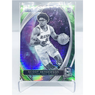 2023-24 Panini Spectra Titan Scoot Henderson Green Hyper 16/75