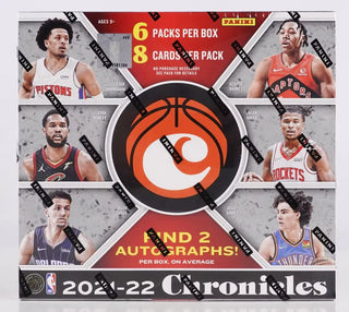 2021-22 Panini Chronicles NBA Basketball Hobby box