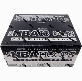 2019/20 Panini NBA Hoops Premium Stock Basketball Cello Box