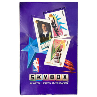 1991-92 SkyBox Purple Box Series 1 Basketball Cards