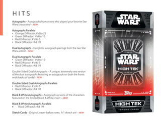2024 Topps Star Wars High Tek Hobby Box