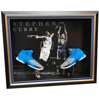 Stephen Curry Signed Under Armor Shoe Framed