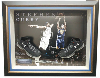 Stephen Curry Signed Under Armor Shoe Framed