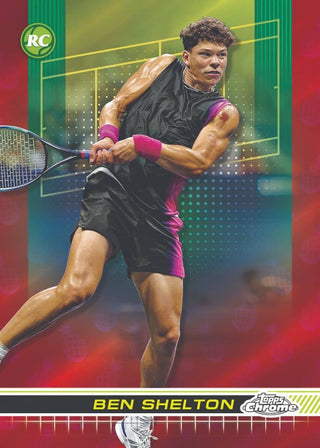 2024 Topps Chrome Tennis 7-Pack Blaster Box