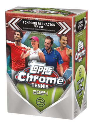 2024 Topps Chrome Tennis 7-Pack Blaster Box