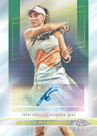 2024 Topps Chrome Tennis 7-Pack Blaster Box