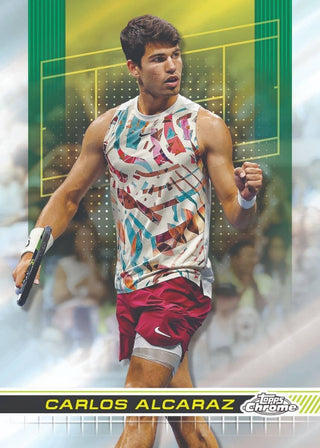 2024 Topps Chrome Tennis 7-Pack Blaster Box