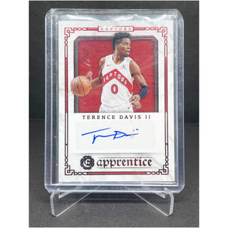 2020-21 Panini Chronicles Excalibur Terence Davis II Apprentice Auto #APR-TDV