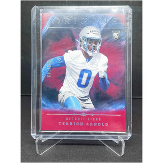 2024 Panini Origins Terrion Arnold Red Parallel Rookie 004/149