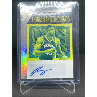 2020-21 Panini Flux Thanasis Antetokounmpo Auto #FLS-THA