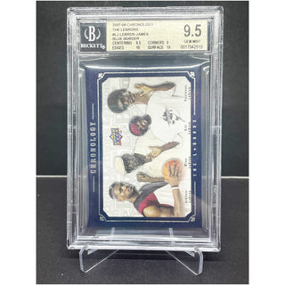 2007-08 Chronology The LeBrons Blue Border BGS 9.5 Gem Mint