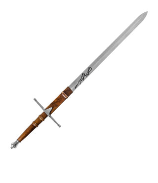 Mel Gibson Signed William Wallace Sword With Sheath Framed
