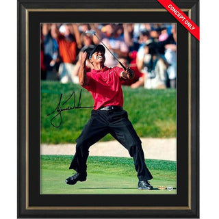 Tiger Woods Signed 'U.S. Open Champ‚Äô Photo Framed